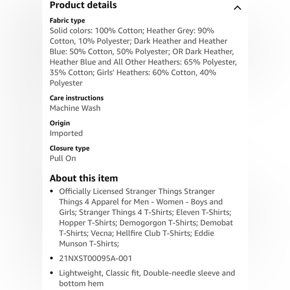 Stranger Things 4 Hellfire Club Skull & Weapons T-Shirt - Picture 5 of 5